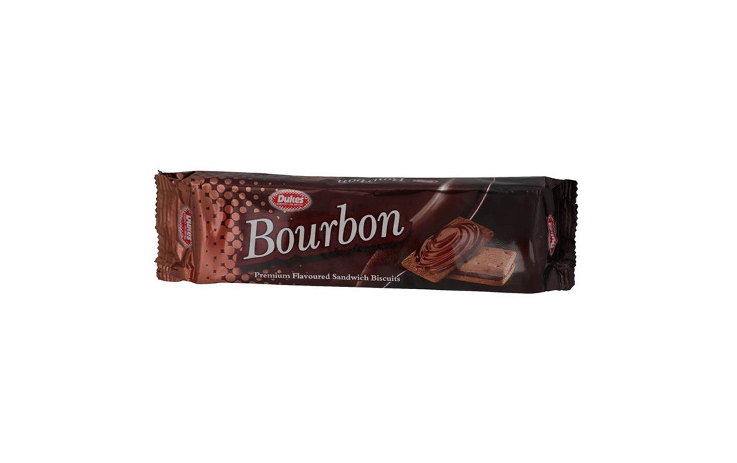 Dukes Bourbon Premium Flavoured Sandwich Biscuits   Pack  150 grams